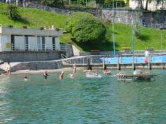 Le d�part � St.Gingolph