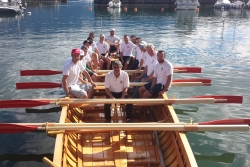 Le bateau � rames